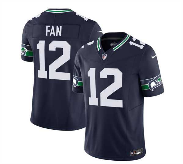 Men & Women & Youth Seattle Seahawks #12 Fan 2023 F.U.S.E. Navy Limited Jersey